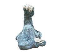 Reaper Statue Scary Spooky Crawl Out Decorative Halloween Sculpture