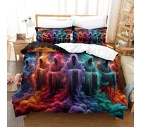 Reapers 3D Printed Duvet Cover Set Art Quilt Cover with 2 Pillow Cases Bedding Set Hypoallergenic with Zipper Closure 3 Pcs for Boys Girls Kids Youth Teens Super King（260x220cm）