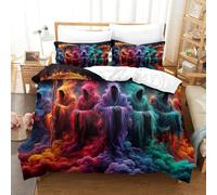 Reapers Duvet Cover Set 3D Printed Art Quilt Cover 2 Pillowcases Comforter Cover Soft Microfiber with Zipper Closure 3 Pcs for Children's And Adults Single（140x200cm）