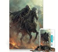 Reapers Ride 1000 Piece Jigsaw Puzzles for Teenagers Jigsaw Brain Workout Toy Group Play Art Assembly Classic Gift (38x26cm)