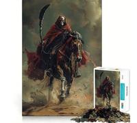 Reapers Ride Hard Jigsaw Puzzle for Adults 1000 Pieces Pure Logic Toy Home Activity Clean Cut Lovely Gift (50x75cm)