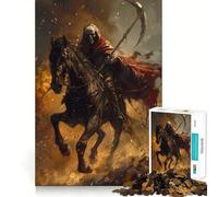 Reapers Ride Jigsaw Puzzles 1000 Pieces for Teenagers Logic Game Warm Time Precise Cut Art Collection Piece (38x26cm)