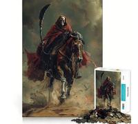 Reapers Ride Jigsaw Puzzles for Adults1000 Piece Mind Skill Group Joy Quality Edge Art Collection Piece (38x52cm)