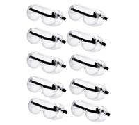 Reapyyt 10PCS Outdoors Safety Goggle Anti Splash Dust Proof Work Lab Eyewear Eye Protection Industrial Safety Glasses Clear Lens