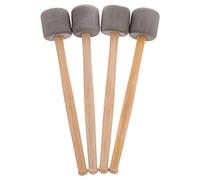 Reapyyt 4Pcs Bass Drum Mallets Sticks Mallets Foam Drum Mallets for Marching Band Percussion