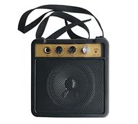 Reapyyt 5W Mini Guitar Amplifier Guitar Amp with Back Clip Speaker Guitar Accessories for Acoustic Electric Guitar Violin Sound