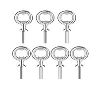 Reapyyt 7 Pcs Christmas Bottle Opener Bottle Opener DIY Craft Beer Bottle Opener Blank Bottle Opener for Wood Turning Project