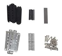 Reapyyt A Set Guitar Humbucker Pickup Kits Producing Accessories/Cupronickel Baseplate/Spacer/Bobbin/Pole/Bar Alnico V Magnet