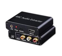 Reapyyt ARC Audio Converter,192KHz/ARC to Optical/Coaxial/3.5mm Jack for TV/Projector/Speaker/Soundbar/Amplifier