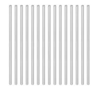 Reapyyt RoundMetal Rod 2mm X 90mm, 30 Pcs Carbon Steel Round Shaft Rod Smooth Solid Shaft Bar Stock for Crafts Lathes