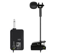 Reapyyt Saxophone Professional Wireless Microphone UHF Gooseneck Voice Recording Live Show for Saxophone Trumpet Sax Horn Tuba
