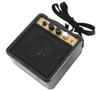Reapyyt Small Speaker Black 5W with Back Clip Speaker Guitar Accessories for Acoustic Electric Guitar Accessories Part