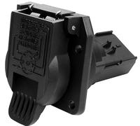 Rear 7-Way Trailer Tow Connector Fit for 1998-2009 Dodge Ram 1500/2500/3500