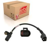 Rear Abs Sensor Fits Volkswagen Bora 4motion Golf Variant Skoda Octav Febi 23498