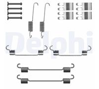REAR ACCESSORY KIT BRAKE SHOES FITS: FITS FOR RENAULT CAPTUR I 0.9 TCE 90/1.2