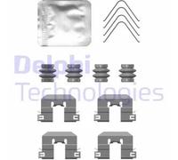 REAR ACCESSORY KIT DISC BRAKE PAD FITS: HYUNDAI GRAND I10 II 1.0/1.2/1.0 LPG/