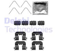 REAR ACCESSORY KIT DISC BRAKE PAD FITS: HYUNDAI I40 I CW 1.6 GDI/2.0 GDI/1.7