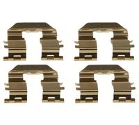 REAR ACCESSORY KIT DISC BRAKE PAD FITS: KIA SOUL I SUV 1.6 CRDI 115/1.6 CVVT/