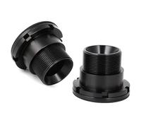 Rear Adjustable Spring Perches Kit for BMW 3 Series E36/E36 M3/E46/ E46 M3 | Lowering 20-50mm, Compatible with 60mm ID coilover Springs