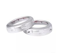 Rear Air Condition Outlet Vent For Ring Trim Cover for Land For Rover Discovery 4 For LR3 For Range For Rover Sport 2005-2016 Silver ABS Plastic Interior Decorative