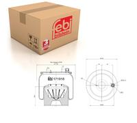 FEBI BILSTEIN 171918 Boot, air suspension