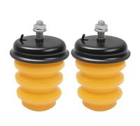 Rear Alex Bumper With Nuts, Frame Leaf Spring Bumper Bump Stop Compatible With Chevy GMC Vehicle 1999-2007 Sierra 1500 Silverado 1500, Replace#15712438 523-049