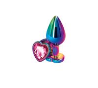 Rear Assets - Multicolor Heart - Medium - Pink