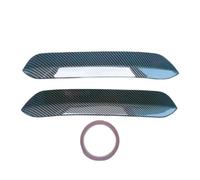 Rear Auto Wing 2piece For O Style Roof Spoiler Extentions Flaps Rear Wing Fit For VW POLO For Golf 6 7 MK7 7.5 R For GTI ABS Spoiler(Carbon 2)