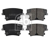 REAR AXLE 116109 BRAKE PAD SET, DISC BRAKE FEBI BILSTEIN