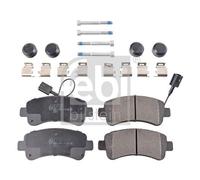 REAR AXLE 116234 BRAKE PAD SET, DISC BRAKE FEBI BILSTEIN