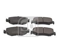 REAR AXLE 116305 BRAKE PAD SET, DISC BRAKE FITS DODGE NITRO 3.7 V6 4WD