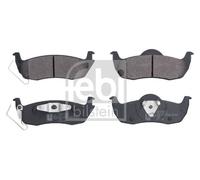 REAR AXLE 116339 BRAKE PAD SET, DISC BRAKE FITS JEEP COMMANDER 4.7 V8 4X4