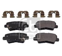 REAR AXLE 116378 BRAKE PAD SET, DISC BRAKE FEBI BILSTEIN