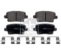 REAR AXLE 16983 BRAKE PAD SET, DISC BRAKE FEBI BILSTEIN