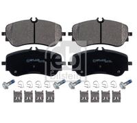 REAR AXLE 16985 BRAKE PAD SET, DISC BRAKE FEBI BILSTEIN