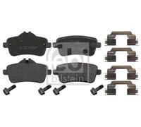 REAR AXLE 16990 BRAKE PAD SET, DISC BRAKE FITS MERCEDES-BENZ A-CLASS A 45 AMG