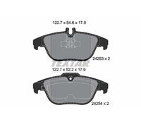 REAR AXLE 2425301 BRAKE PAD SET, DISC BRAKE FITS MERCEDES-BENZ C-CLASS C 180 CGI