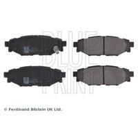 REAR AXLE ADS74233 BRAKE PAD SET, DISC BRAKE BLUE PRINT