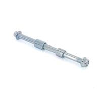 Rear Axle Assembly Kit Dirt Pit Bike Front Rear Wheel Hub Axle Shaft Axis Sleeve M12 190mm-260mm Fit For Trail Quad ATV(220mm)
