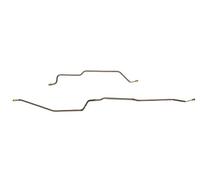 Rear Axle Brake Line - Fits 97-02 Jeep Wrangler W/Dana 35 Only Rear Drum - Stainless - The Stop Shop