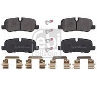 REAR AXLE BRAKE PAD SET, DISC BRAKE 116118