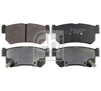 REAR AXLE BRAKE PAD SET, DISC BRAKE 170638