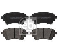 REAR AXLE BRAKE PAD SET, DISC BRAKE 184231