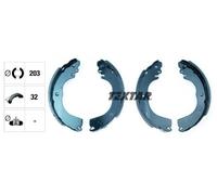 Brake shoes 91082000 TEXTAR for MITSUBISHI MIRAGE / SPACE STAR VI Hatchback