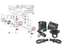 Rear Axle Carrier Subframe Bush Kit for Chevrolet Trax Vauxhall Mokka