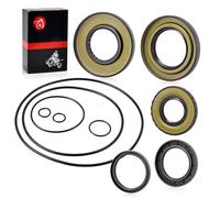 Rear & Axle Differential Seal O Ring Kit Compatible with Suzuki Ozark 250 LTF250 Quadsport Z250 LTZ250 2x4 2002-2014