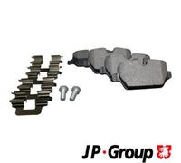 Rear Axle Disc Brake Pad Set Fits BMW E90 E87 E81 MINI R60 R61 34216767145