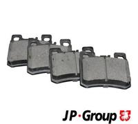 Rear Axle Disc Brake Pad Set Fits MERCEDES 190 W202 W201 W124 C124 0024200020