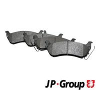 Rear Axle Disc Brake Pad Set Fits MERCEDES W163 1634200520