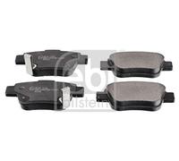 REAR AXLE FITS TOYOTA ALPHARD / BRAKE PAD SET, DISC BRAKE 16652 FEBI BILSTEIN